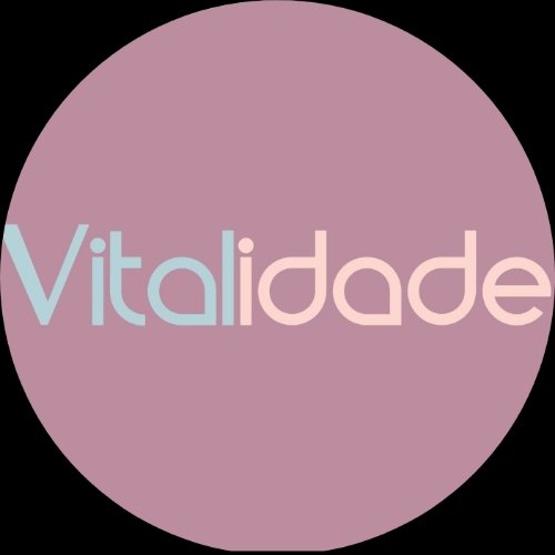 2dd3726d9e8bf329acc6-9dab2b71-3077-4589-9850-9b4117592594 Logo circular rosa com texto Vitalidade